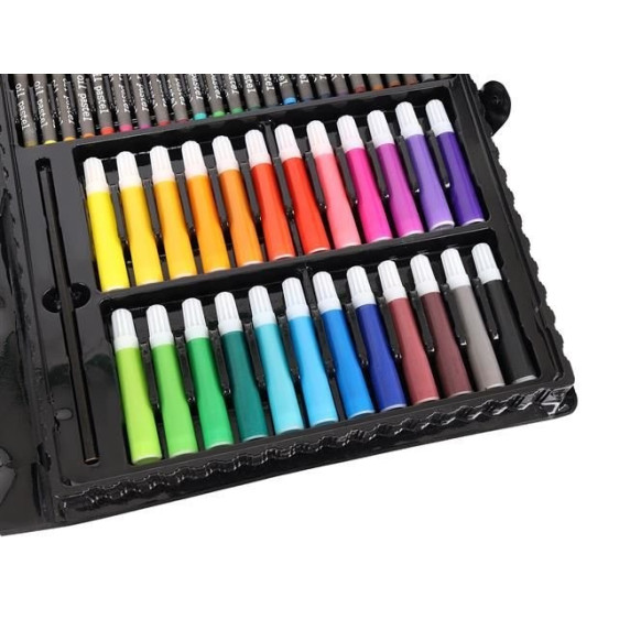 Set de artă creativă 86 buc - Aga4Kids - albastru