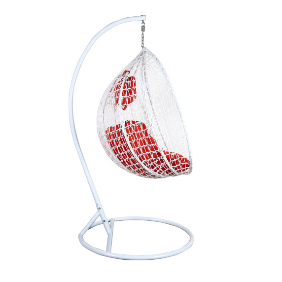 Függőfotel Aga ORTA MR4200W-R - fehér/piros