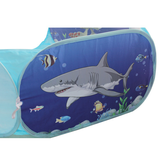 Cort de joacă pentru copii cu tunel - lumea marină - Aga4Kids MR7025