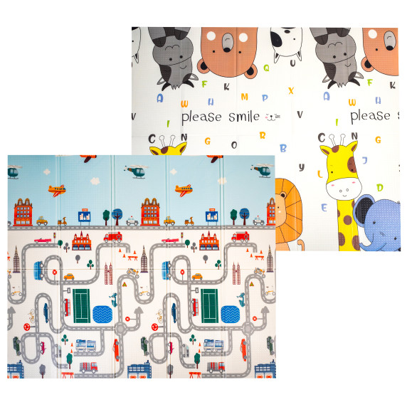 Multifunkciós habszivacs játszószőnyeg Aga4Kids 200x180 cm MR132