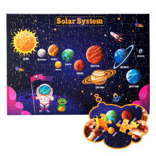 Gyermek világító puzzle Naprendszer 500 db Aga4Kids MR1459 - 