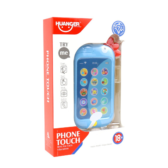 Telefon pentru copii  Aga4Kids MR1392-Blue - cocoș albastru