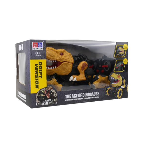 Távirányítós autó RC Toy Dinosaur  MR1401 Yellow Aga4Kids  -  sárga