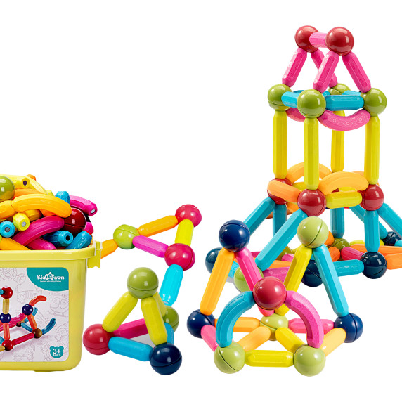 Mágneses építőjáték MR1422 készlet 33 db Aga4Kids 
