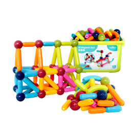 Aga4Kids MR1421 51-dijelni set za magnetsku konstrukciju - 