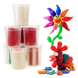 Set plastelină - 8 bucăți - Aga4Kids MR1415 - 