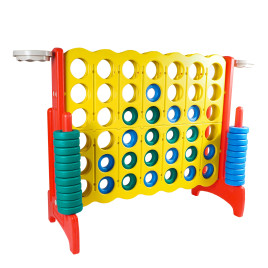 Társasjáték 4 az 1-ben Aga4Kids DS4001-Y - Sárga - 