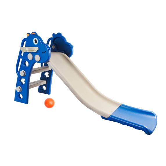 Csúszda fogantyúval 130 cm  Aga4Kids DS3701-BLUE  - Kék