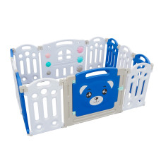 Tarc pentru copii din plastic 120 x 180 x 64 cm - Aga4Kids DS4101-BLU - Albastru - 