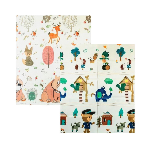 Aga4Kids Covoraș pliabil din spumă pentru copii 200x180 cm DS3012