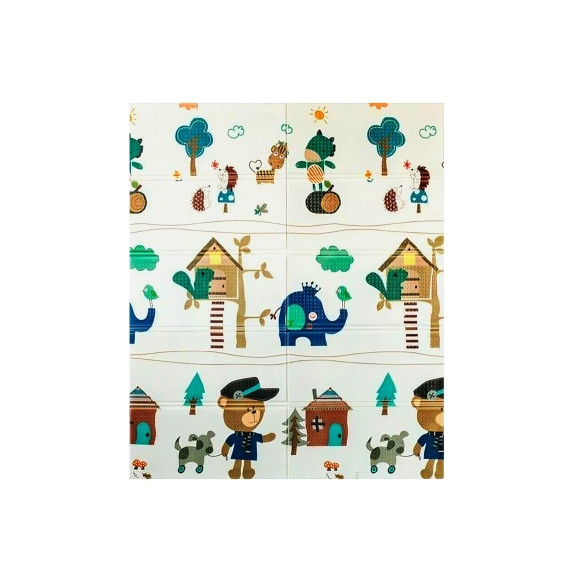 Aga4Kids Covoraș pliabil din spumă pentru copii 200x180 cm DS3012