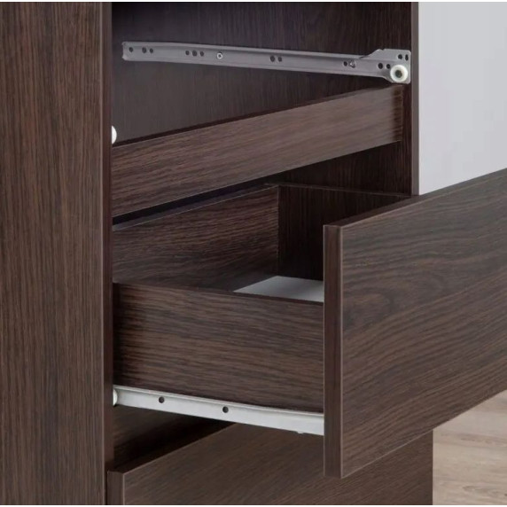 Sarok íróasztal balos 124,5x77x85 cm AKORD CLP - Wenge