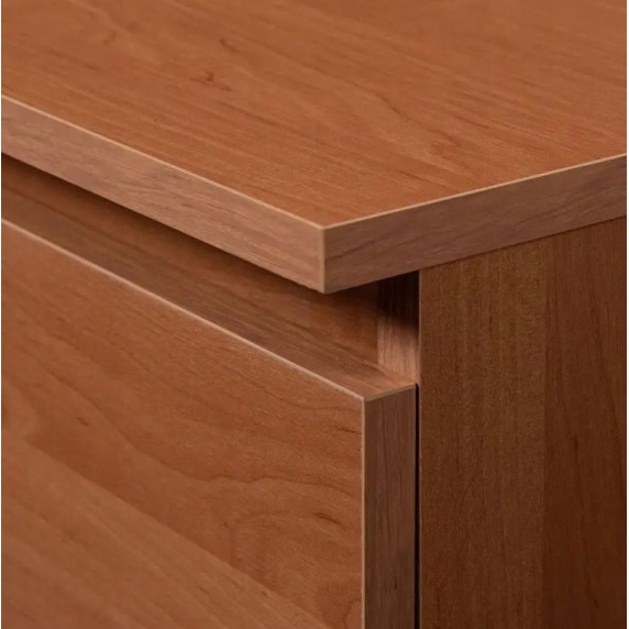Komoda so 6 zásuvkami 120 x 77 x 40 cm AKORD CLP - jelša