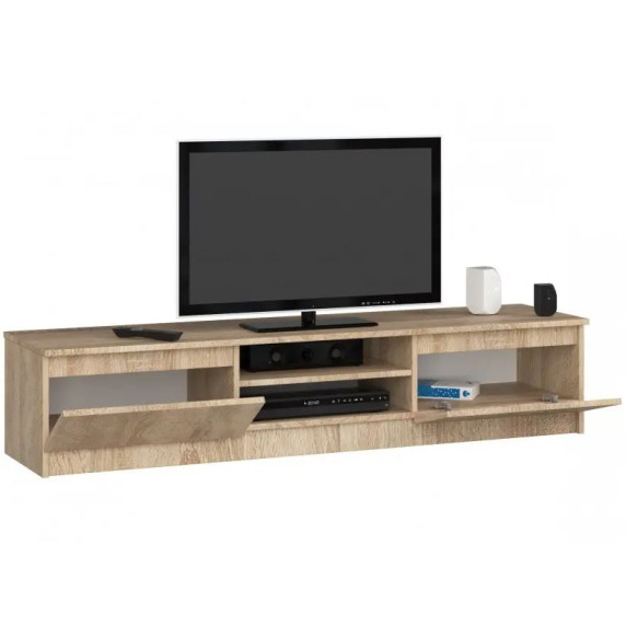 TV állvány 160 cm - sonoma tölgy