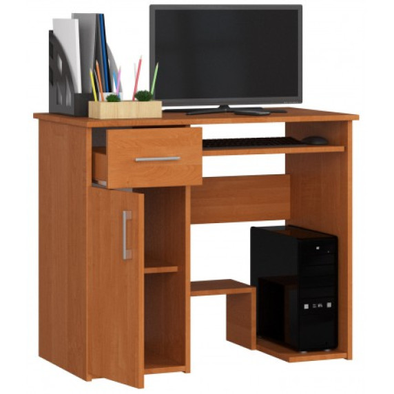 Písací stôl 90 cm AKORD JAY - jelša