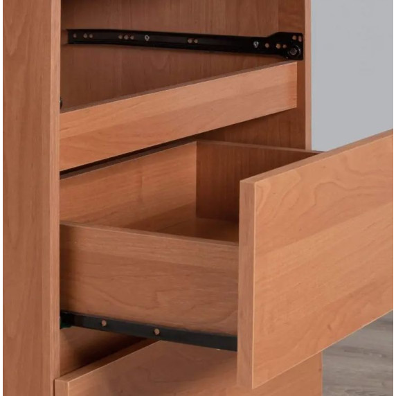 Nočný stolík s 2 zásuvkami 40 x 40 x 35 cm AKORD CLP CL2 2SZ - jelša