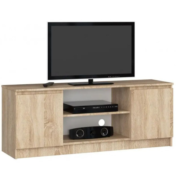 TV állvány 140 cm - sonoma tölgy
