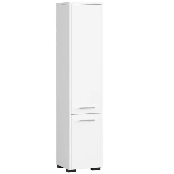 Kúpeľňová skrinka 140 cm AKORD FIN - biela