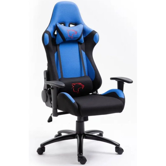 Scaun gamer - F4G FG38- negru/albastru
