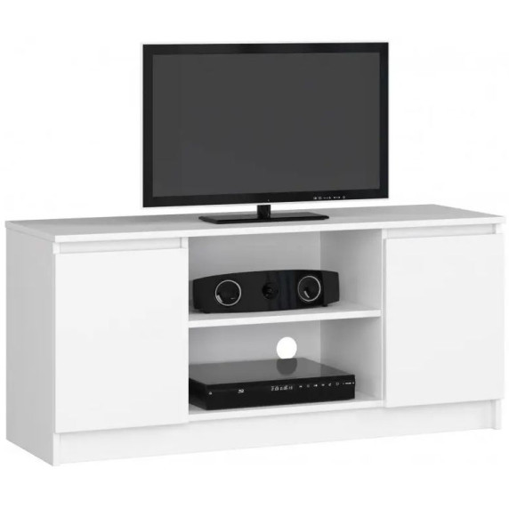 TV állvány 120 cm - fehér
