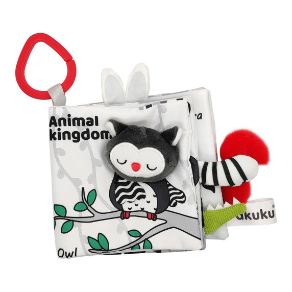 Carte senzorială pentru copii - animale - Akuku Animals
