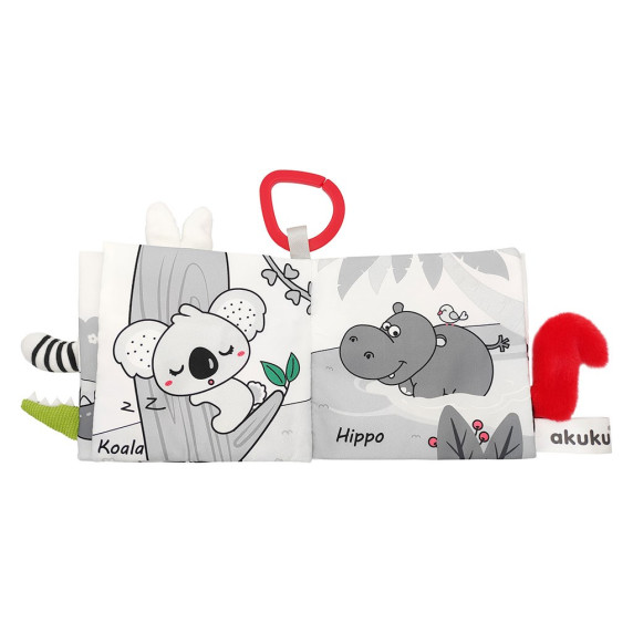 Carte senzorială pentru copii - animale - Akuku Animals