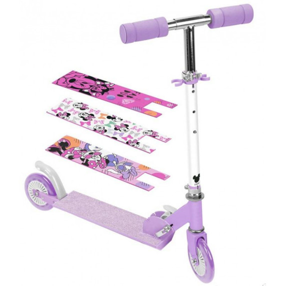 Roller összecsukható  DISNEY Minnie egér - Rózsaszín