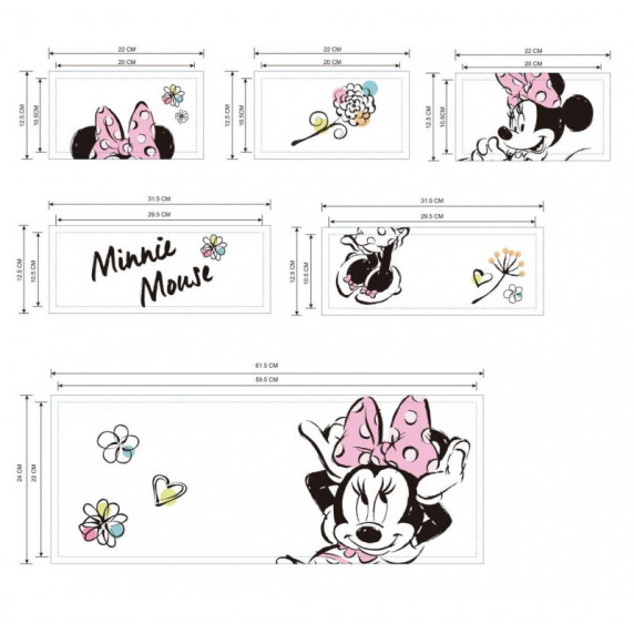 Raft pentru depozitare jucării - Minnie