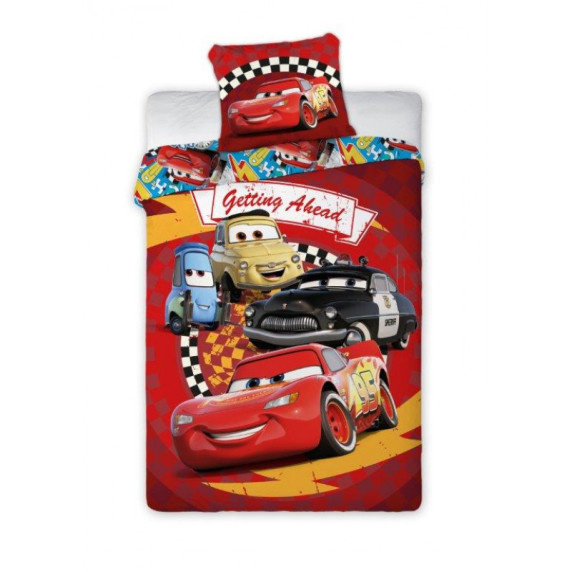 Detské posteľné obliečky 140 x 200 cm Cars 4