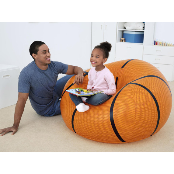 Nafukovacie kreslo basketbalová lopta BESTWAY 75103