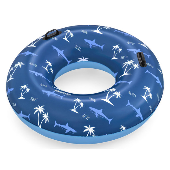Colac gonflabil - 119 cm Bestway 36353 - albastru/ palmier