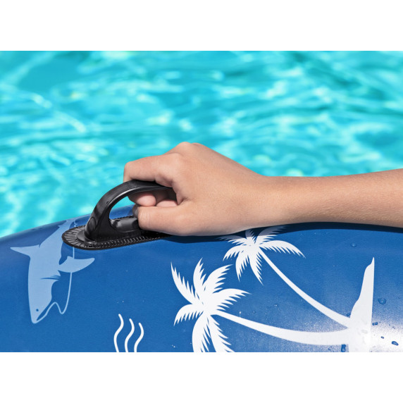 Colac gonflabil - 119 cm Bestway 36353 - albastru/ palmier
