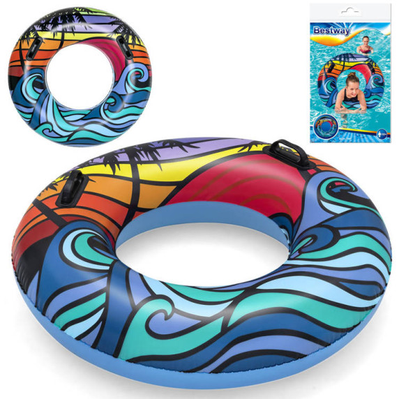Colac gonflabil - 91 cm - valuri - Bestway 36350