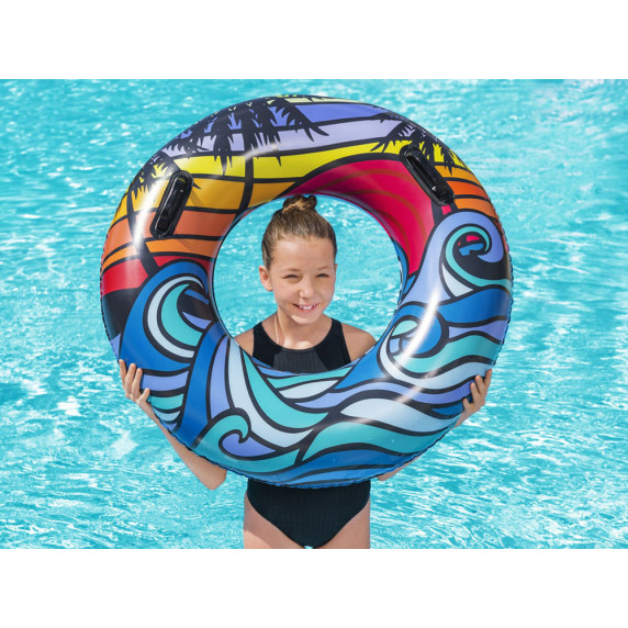 Colac gonflabil - 91 cm - valuri - Bestway 36350