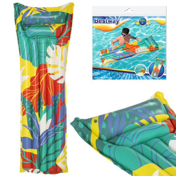 Felfújható gumimatrac 188x71cm BESTWAY 43014 - Zöld