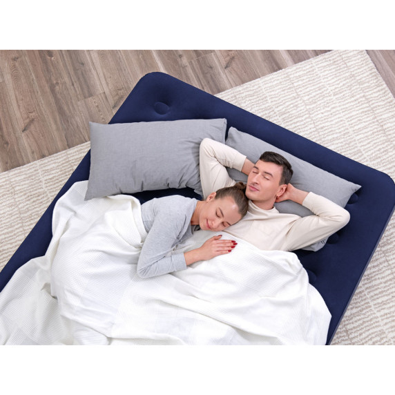 Saltea gonflabilă dublă - 203x152x22 cm  - BESTWAY 67003 - bleumarin