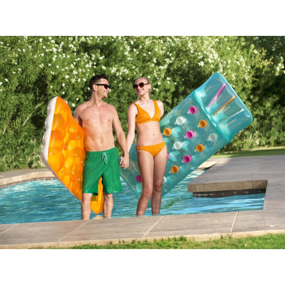 Saltea gonflabilă - 188x71cm BESTWAY 43014 - portocaliu
