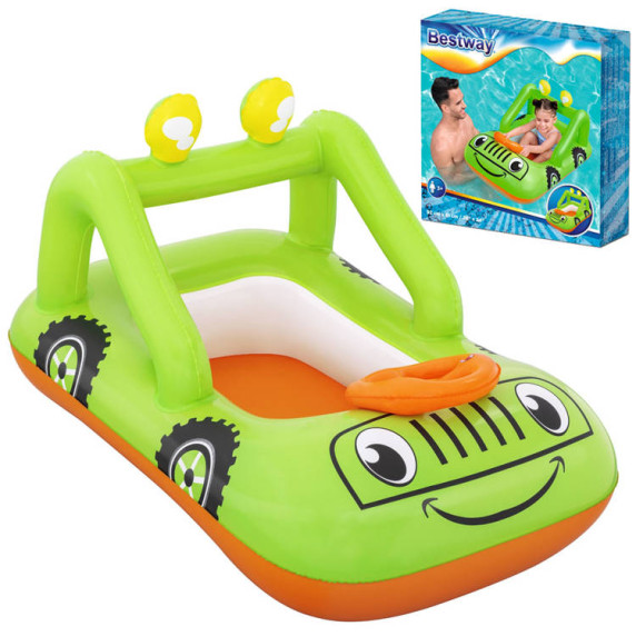 Mașină gonflabilă pentru copii - 92x61 cm - BESTWAY 34169 - verde
