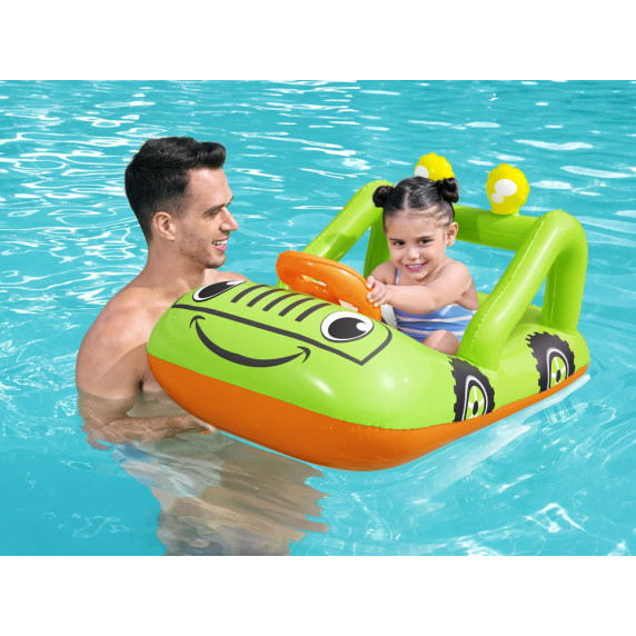 Mașină gonflabilă pentru copii - 92x61 cm - BESTWAY 34169 - verde