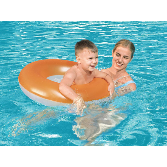 Colac gonflabil - 76 cm - Neon Orange  BESTWAY 36024 - portocaliu