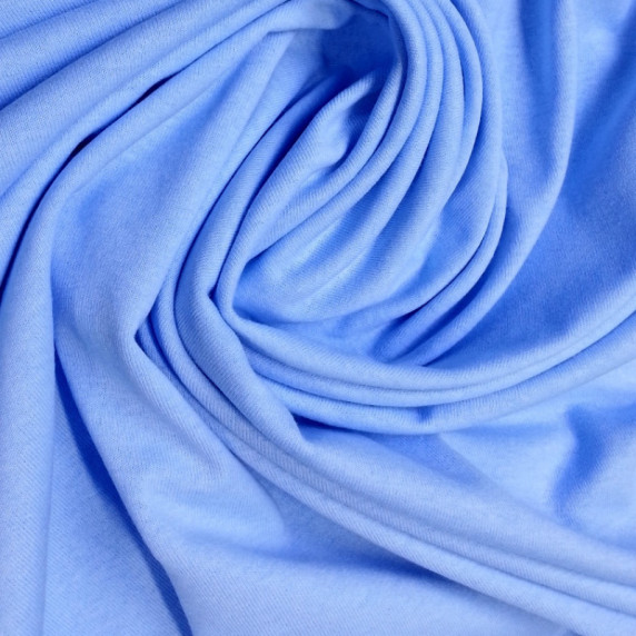 Bavlnené prestieradlo 160 x 80 cm - svetlomodré