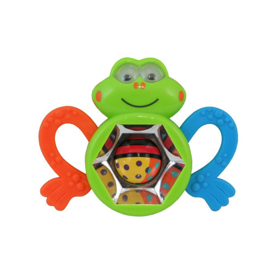 Jucărie zornăitoare bebe - Baby Mix - broască