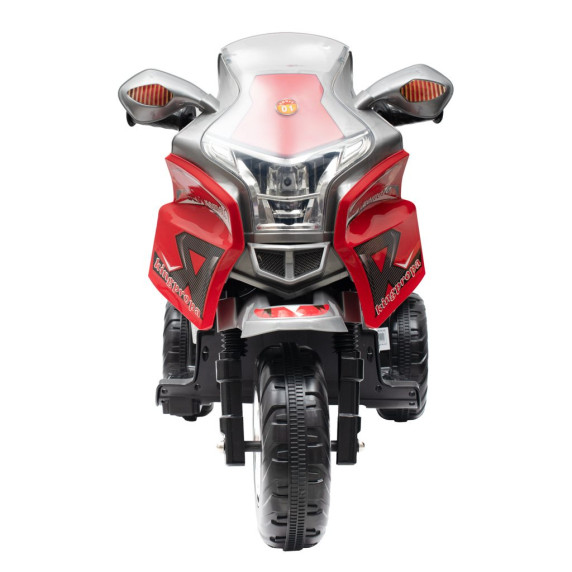 Detská elektrická motorka Baby Mix RACER - červeno-čierna