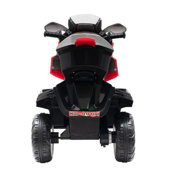 Detská elektrická motorka Baby Mix RACER - červeno-čierna