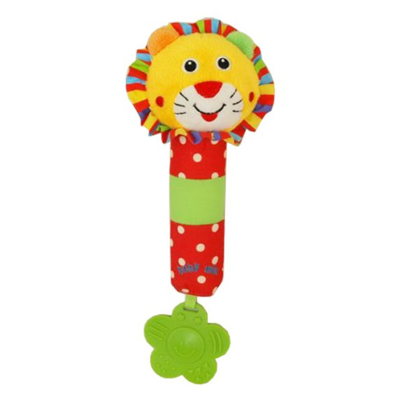 Jucărie zornăitoare bebe - leu - BABY MIX