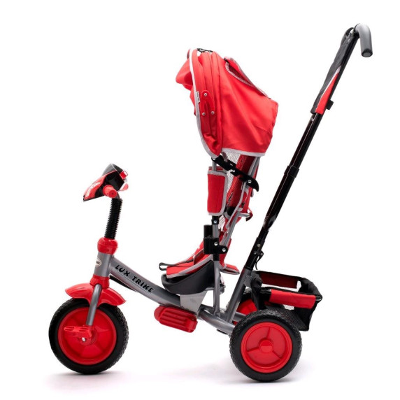 Tricicletă cu mâner - Baby Mix Lux Trike - albastru