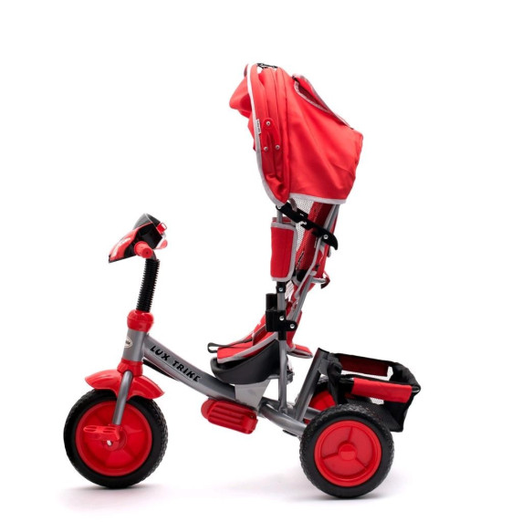Tricicletă cu mâner - Baby Mix Lux Trike - albastru