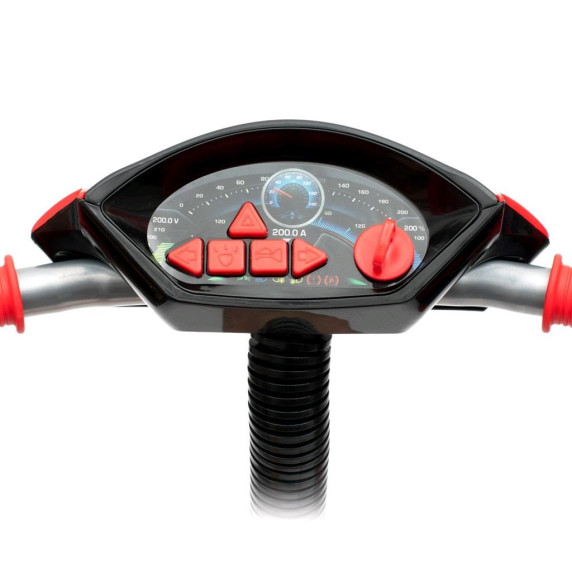 Tricicletă cu mâner - Baby Mix Lux Trike - albastru