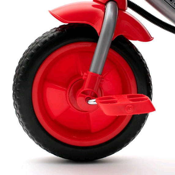 Tricikli tolókarral Baby Mix Lux Trike - rózsaszín