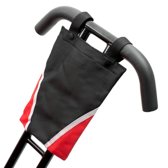 Tricicletă cu mâner - Baby Mix Lux Trike - gri închis